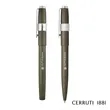 Cerruti 1881® Block Brushed Ballpoint Pen & Fountain Pen Set | https://www.bestnamebadges.com