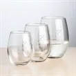 Stanford Stemless Wine - Deep Etch | https://www.bestnamebadges.com