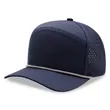 7 Panel Performance Golf Rope Trucker Cap w/Perforated Mesh | https://www.bestnamebadges.com