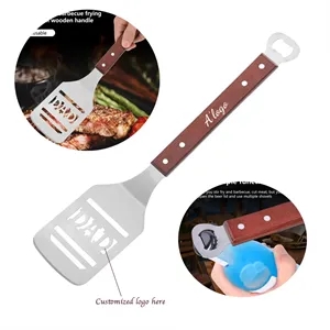 2-in-1 BBQ Frying Spatula with Bottle Opener