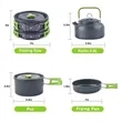 Portable  Camping Cookware Set " | https://www.bestnamebadges.com