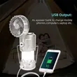 Multi-function Solar Camping Lantern with Fan | https://www.bestnamebadges.com