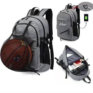 Basketball Backpack Soccer Bag with Ball Compartment