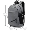 Basketball Backpack Soccer Bag with Ball Compartment | https://www.bestnamebadges.com