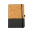 Natural Cork Composite A5 Notebook with Strap | https://www.bestnamebadges.com