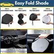 Car Windshield Sun Shade with Storage Pouch | https://www.bestnamebadges.com