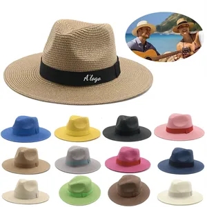 Wide Brim Straw Panama 