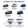 Car Windshield Sun Shade Umbrella | https://www.bestnamebadges.com