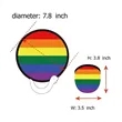 CUSTOM ROUND FOLDABLE FAN | https://www.bestnamebadges.com