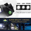 USB Charging  LED Headlamp | https://www.bestnamebadges.com
