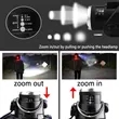 USB Charging  LED Headlamp | https://www.bestnamebadges.com