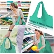 Foldable Reusable Grocery Bags | https://www.bestnamebadges.com