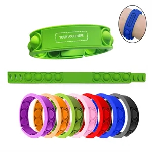 Bracelet Pop It Fidget Toy | https://www.bestnamebadges.com