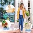 Canvas Grocery Bag | https://www.bestnamebadges.com