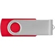 Custom Rotate Swivel USB Flash Drives | https://www.bestnamebadges.com