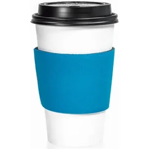 Fluorescent Neon Foam Collapsible Coffee Wraps | https://www.bestnamebadges.com