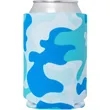 Custom Colored Camo Foam Collapsible Coolies | https://www.bestnamebadges.com