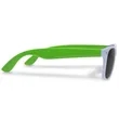 Custom White Frame Plastic Sunglasses | https://www.bestnamebadges.com