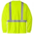 CornerStone ANSI 107 Class 2 Mesh Long Sleeve Tee. | https://www.bestnamebadges.com