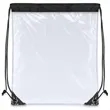 Clear Drawstring Backpack Bags | https://www.bestnamebadges.com