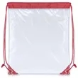Clear Drawstring Backpack Bags | https://www.bestnamebadges.com