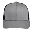 Team 365 By Yupoong® Adult Zone Sonic Heather Trucker Cap | https://www.bestnamebadges.com