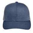 Team 365 By Yupoong® Adult Zone Sonic Heather Trucker Cap | https://www.bestnamebadges.com