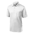 CornerStone Select Snag-Proof Pocket Polo. | https://www.bestnamebadges.com