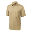CornerStone Select Snag-Proof Pocket Polo. | https://www.bestnamebadges.com