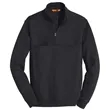 CornerStone 1/2-Zip Job Shirt. | https://www.bestnamebadges.com