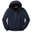 CornerStone Washed Duck Cloth Insulated Hooded Work Jacket. | https://www.bestnamebadges.com