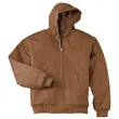 CornerStone Tall Duck Cloth Hooded Work Jacket. | https://www.bestnamebadges.com