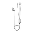 3 Ft. 4-In-1 Charging Cable 2.0 | https://www.bestnamebadges.com