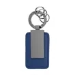 Leatherette Carabiner Clip Key Tag | https://www.bestnamebadges.com