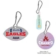 Acrylic Zipper Pull - Custom Shape 2" | https://www.bestnamebadges.com