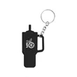 Intrepid Tumbler Shaped Silicone Key Ring | https://www.bestnamebadges.com
