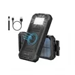 20,000mAh Solar Charger Power Bank with Flashlight | https://www.bestnamebadges.com