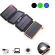 10000mAh Solar Charger with 4 Panels | https://www.bestnamebadges.com