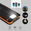 10000mAh Solar Charger with 4 Panels | https://www.bestnamebadges.com
