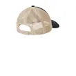 Port Authority Distressed Mesh Back Cap | https://www.bestnamebadges.com