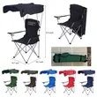Folding Canopy Camping Chair | https://www.bestnamebadges.com