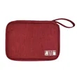 Heathered Electronic Cable Organizer Bag | https://www.bestnamebadges.com