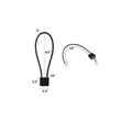 Cable Lock Combo | https://www.bestnamebadges.com
