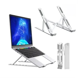 Angle Adjustable And Foldable Laptop Holder/Stand
