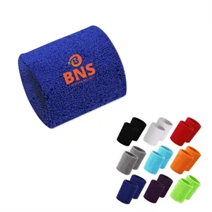 Absorbent Terry Cloth Athletic Wristband