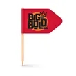Custom Paper Toothpick Flags - Style H Flag Size 1.5" x 2.5"