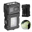 COB LED Digital Display Strong Light Magnetic Flashlight | https://www.bestnamebadges.com