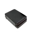 Portable Cigar Box Humidor Travel Leather Case Set | https://www.bestnamebadges.com