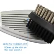 Golf Club Cleaning Brush With Keychain | https://www.bestnamebadges.com