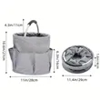 Foldable Tool Basket For Hand-Held Storage Toiletries | https://www.bestnamebadges.com